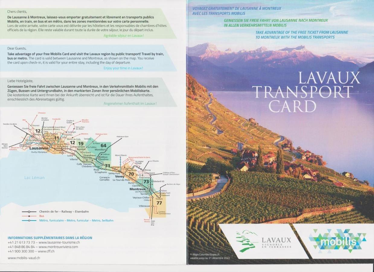 "Les Echalas" Appartement Independant Avec Cuisine En Lavaux Unesco Шебр Экстерьер фото